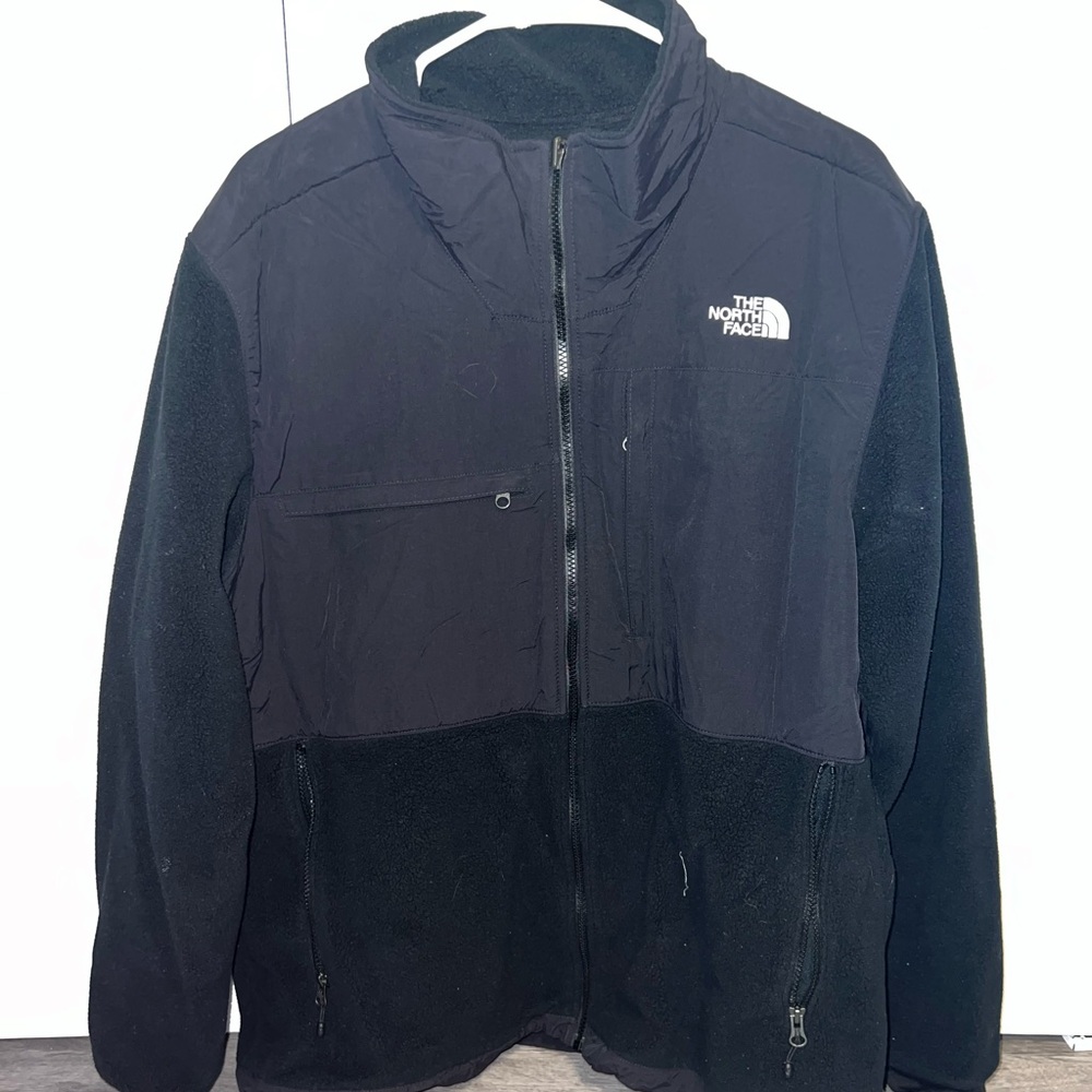 men’s xl north face full zip fleece jacket